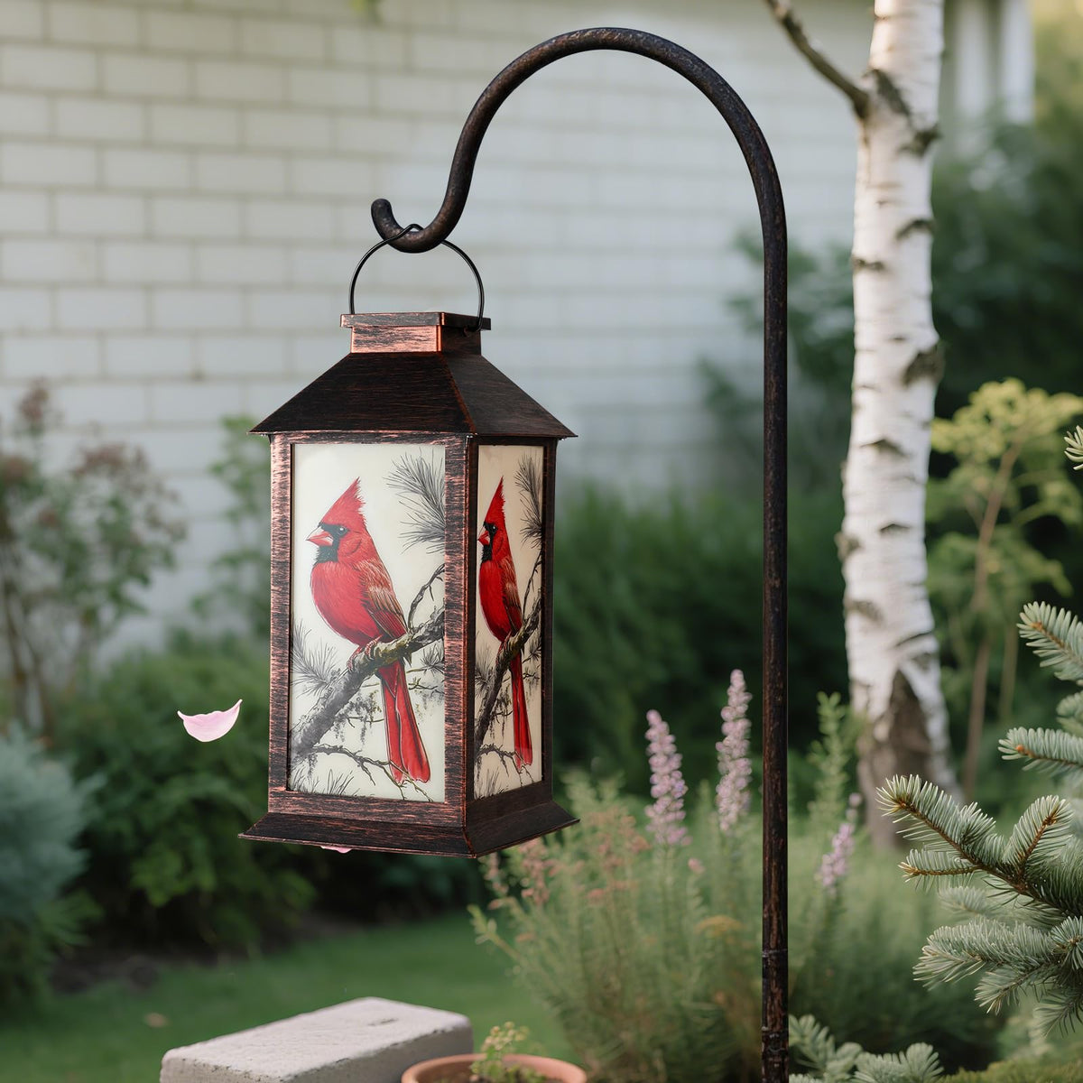 Homemory cardinal lights offer flickering LED candlelight for cozy evenings.