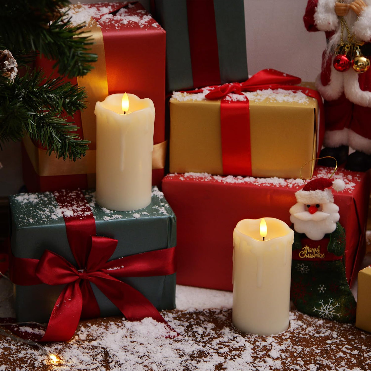 Homemory dining table ambience candles create inviting meal setting