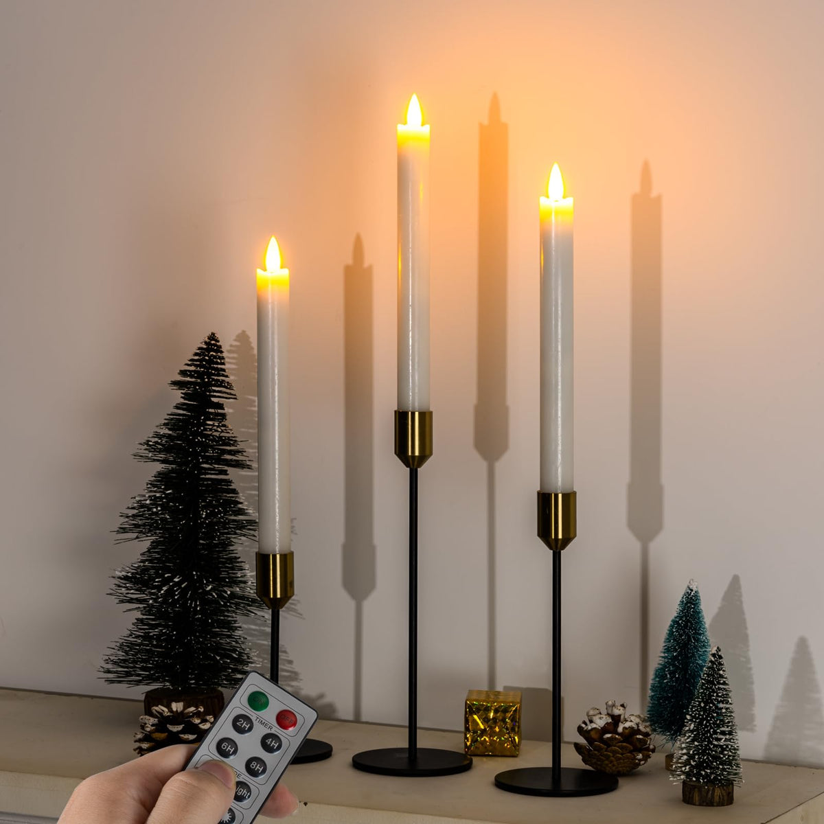 Six-pack Homemory candles shown as safe, dripless options around kids and pets.