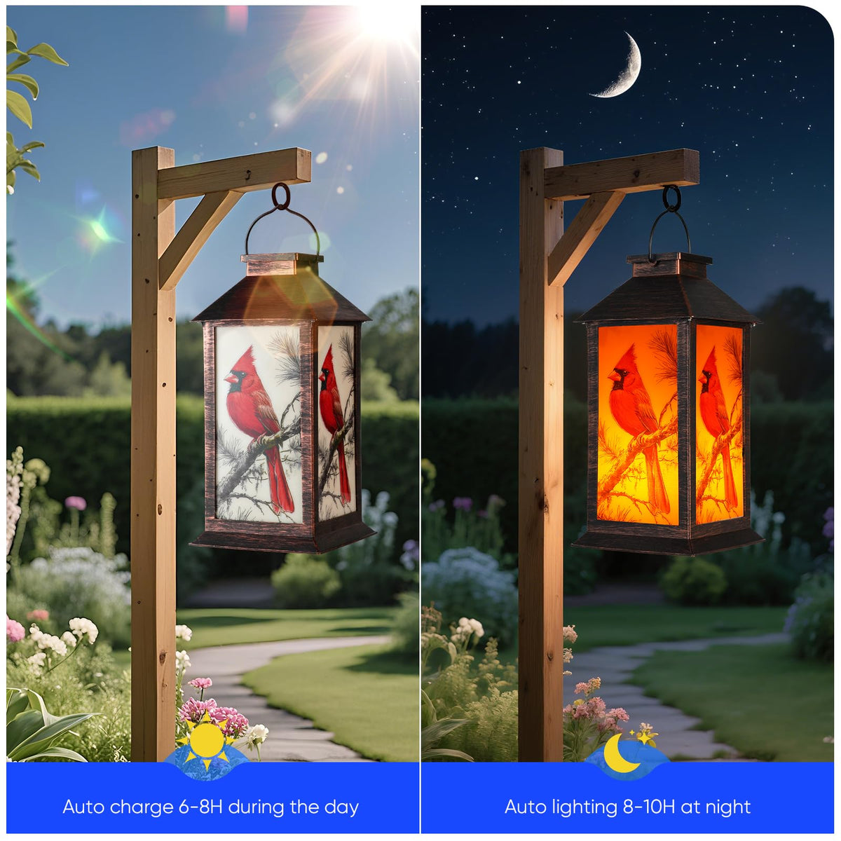 Homemory easy-install hanging design for quick outdoor placement.