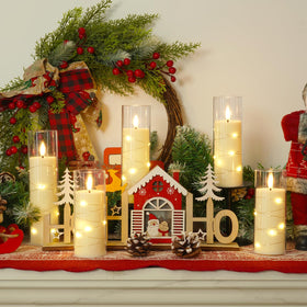 Homemory 2.2×7 inch flameless candle for dramatic tablescapes