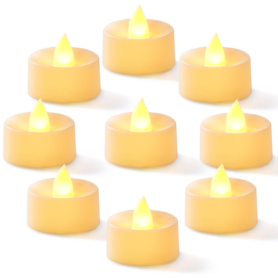 Homemory flameless tea light with warm glow for cozy tables