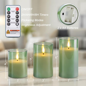 Homemory wedding decor candles add safe, romantic ambiance.