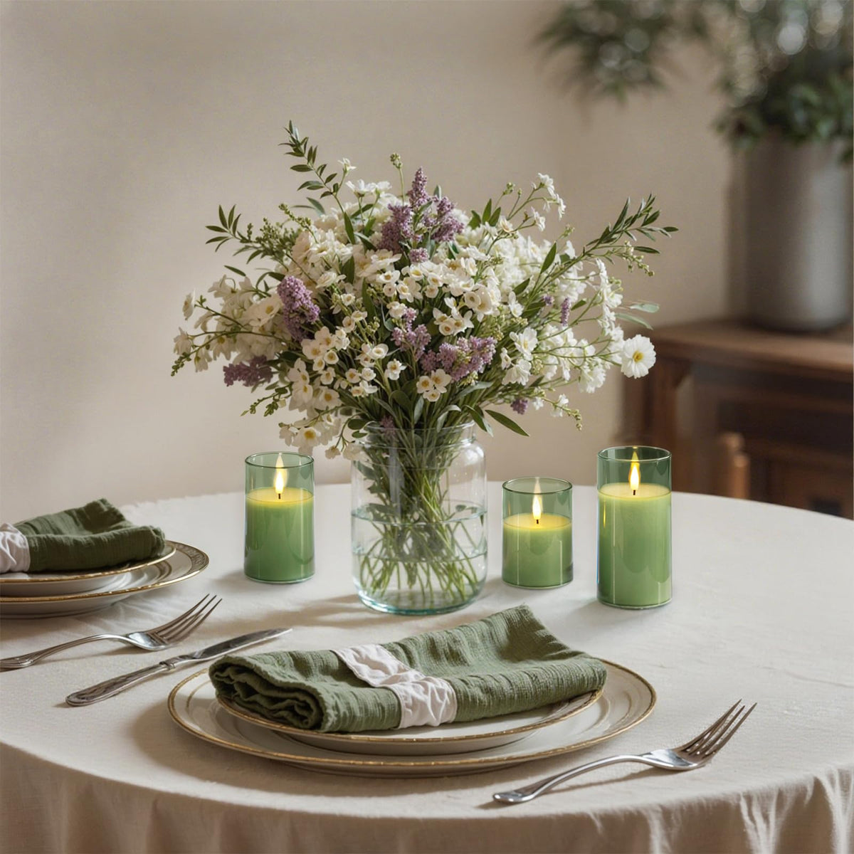 Homemory candles with timer ensure set-and-forget lighting.