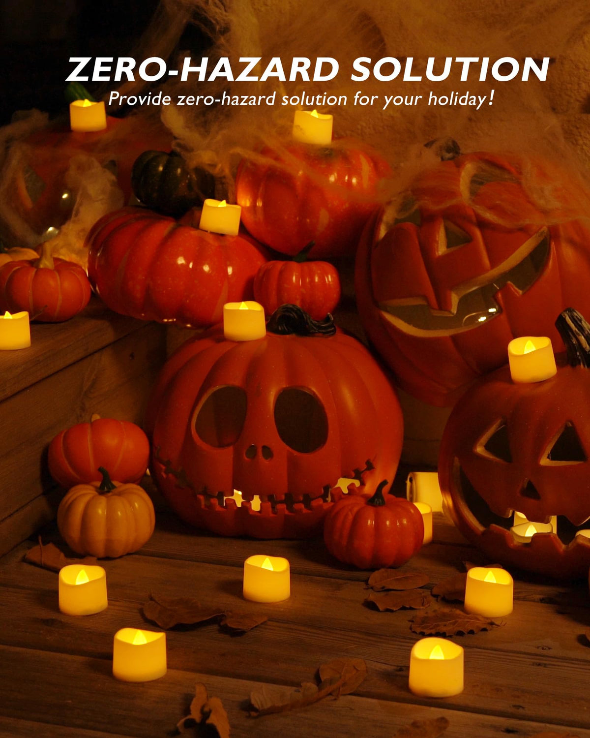 Homemory holiday lantern lighting provides warm mood for festive displays