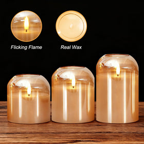 Homemory indoor decor candles ideal for dining tables and shelves.
