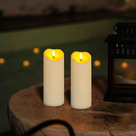 IP55 waterproof top and base on Homemory candle for outdoor use