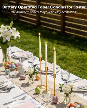 Homemory ivory wedding-friendly decor candle