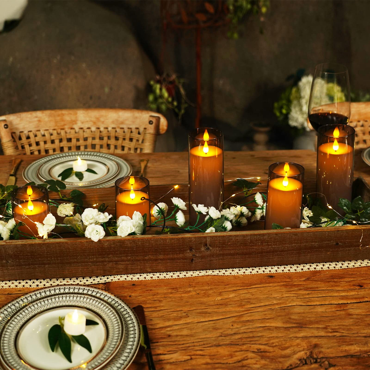 Flame-free Homemory candles are ideal around children and pets.