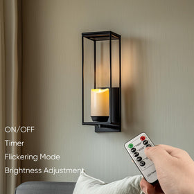 Homemory daily relighting with timer for consistent ambiance.