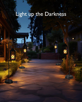 Homemory lantern for porch, balcony, or indoor window display