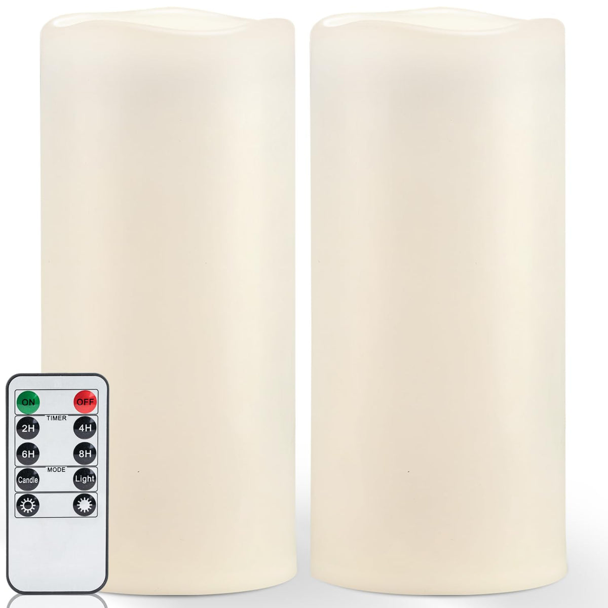 Homemory outdoor flameless candles with remote illuminate lanterns safely.
