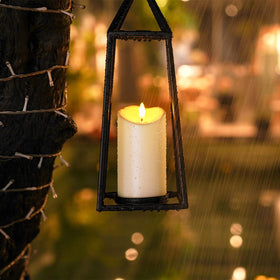 Homemory outdoor waterproof candles withstand weather for outdoor ambiance