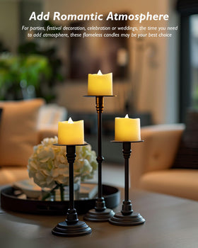 Homemory outdoor wedding table ambiance with warm glow