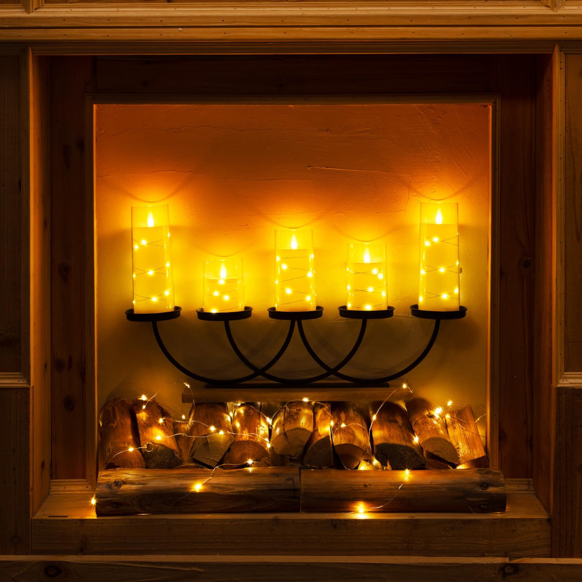 Homemory remote control and timer for ivory flameless candles
