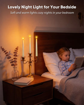 Homemory candles with remote timer offering 2-4-6-8 hour options