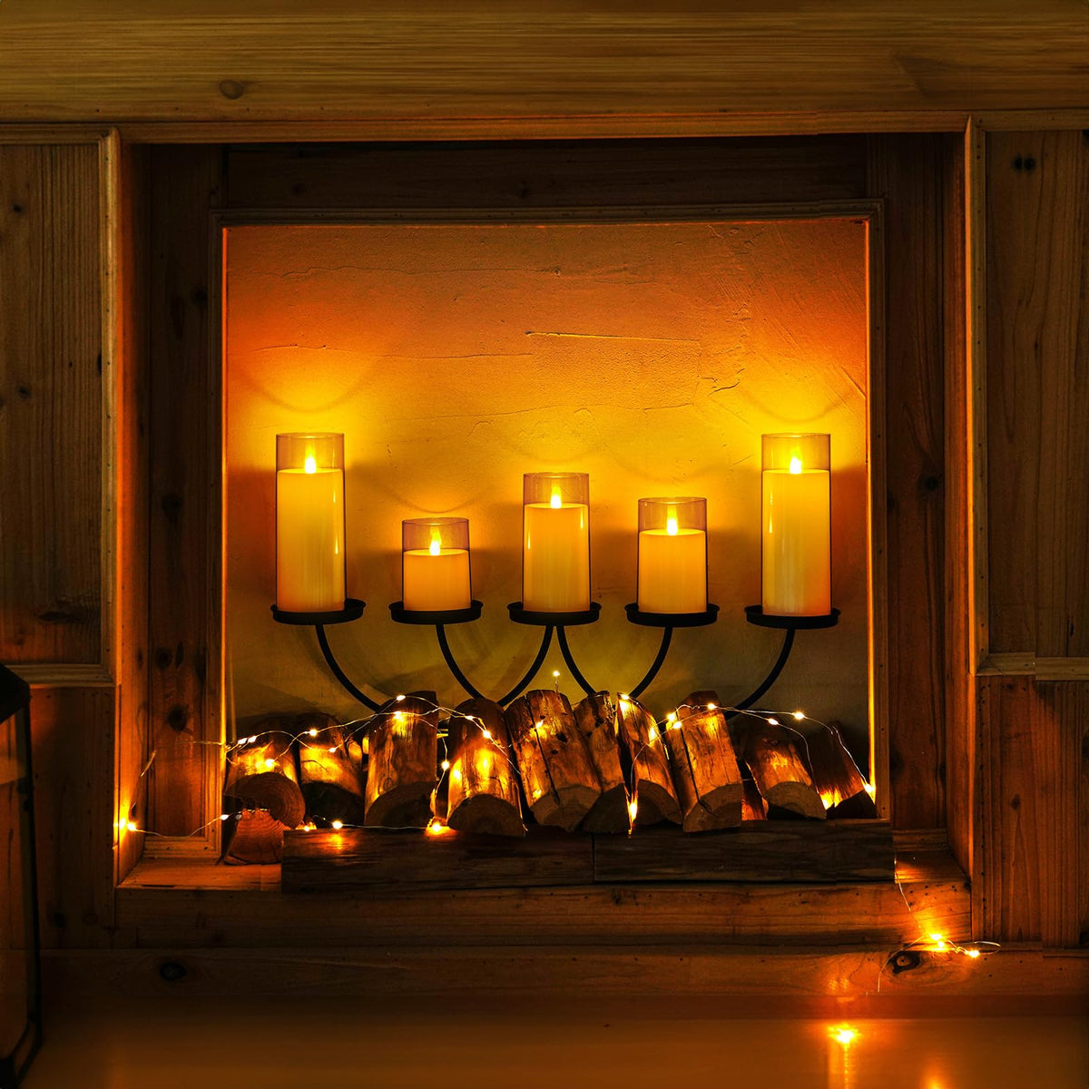 Homemory safety-focused design without flame or wax mess.