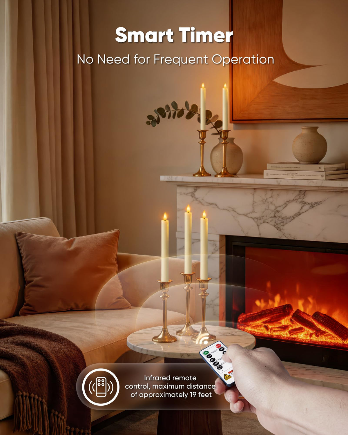 Safe, dripless, smokeless design ideal for homes with kids or pets.