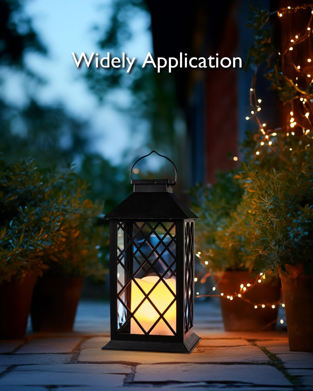 Ideal for indoor windowsills, bringing a soft glow indoors.