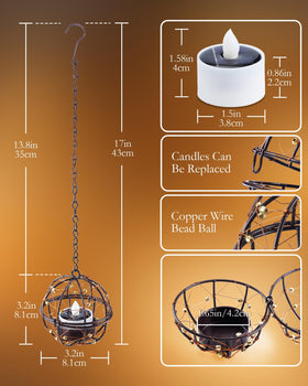 Homemory rust resistant metal construction keeps glow vibrant across seasons.
