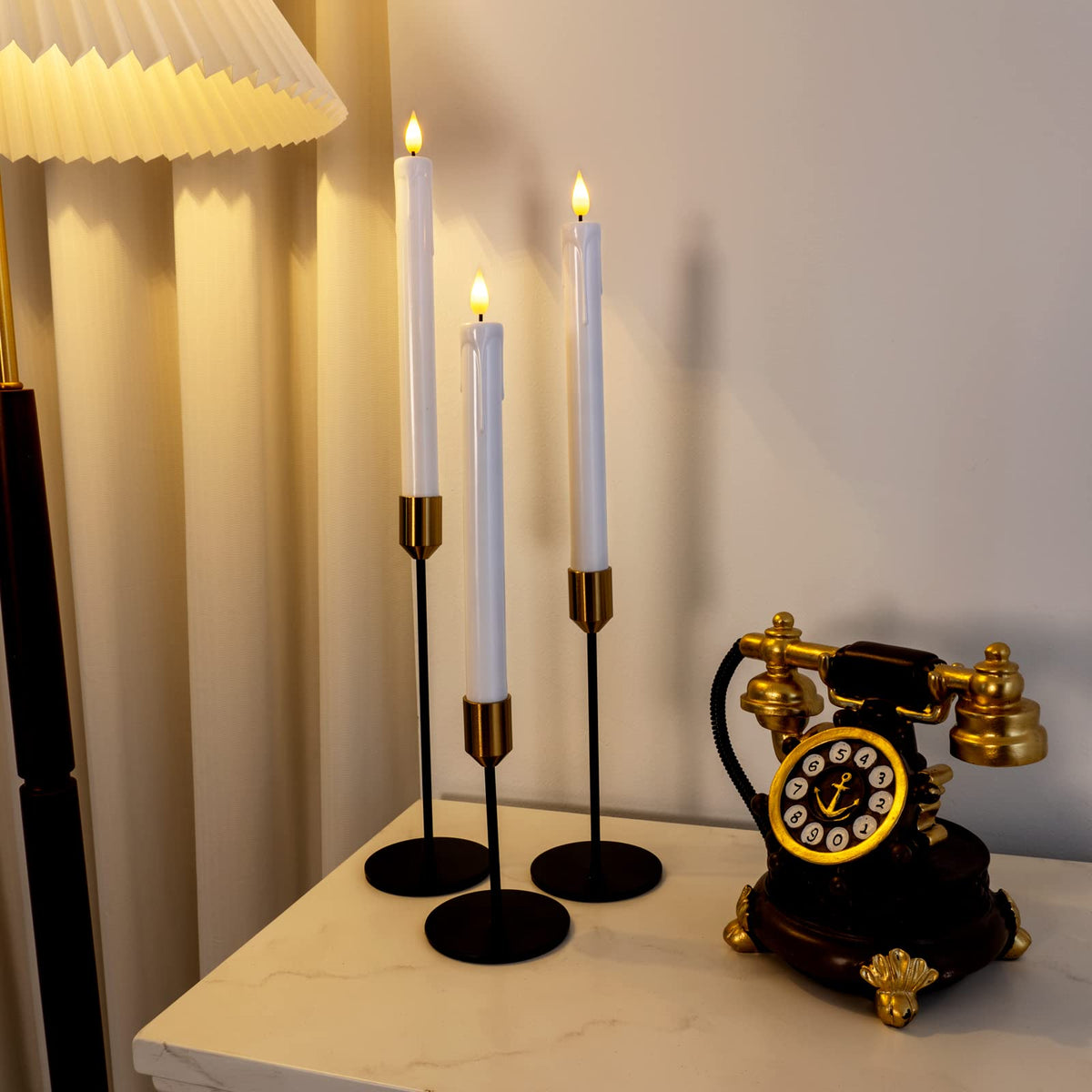 Homemory six-pack packaging includes six candles and one remote