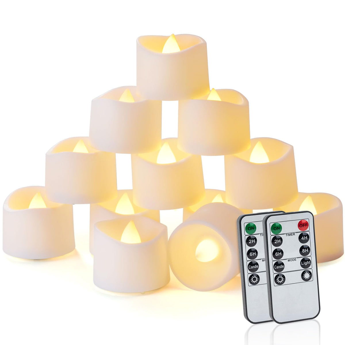 Homemory tea light remote control for easy ambience