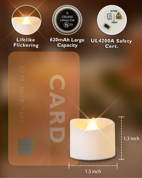 Homemory tea light room ambience for cozy nights