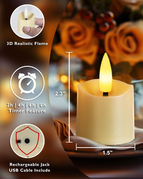 Homemory tea light fits votive holders and luminary bags