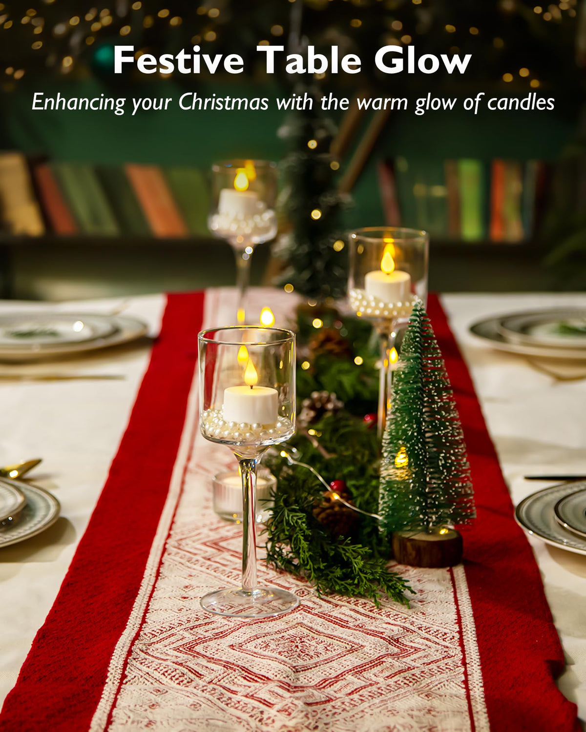 Homemory tea-lights long-lasting eco-friendly reusable decor
