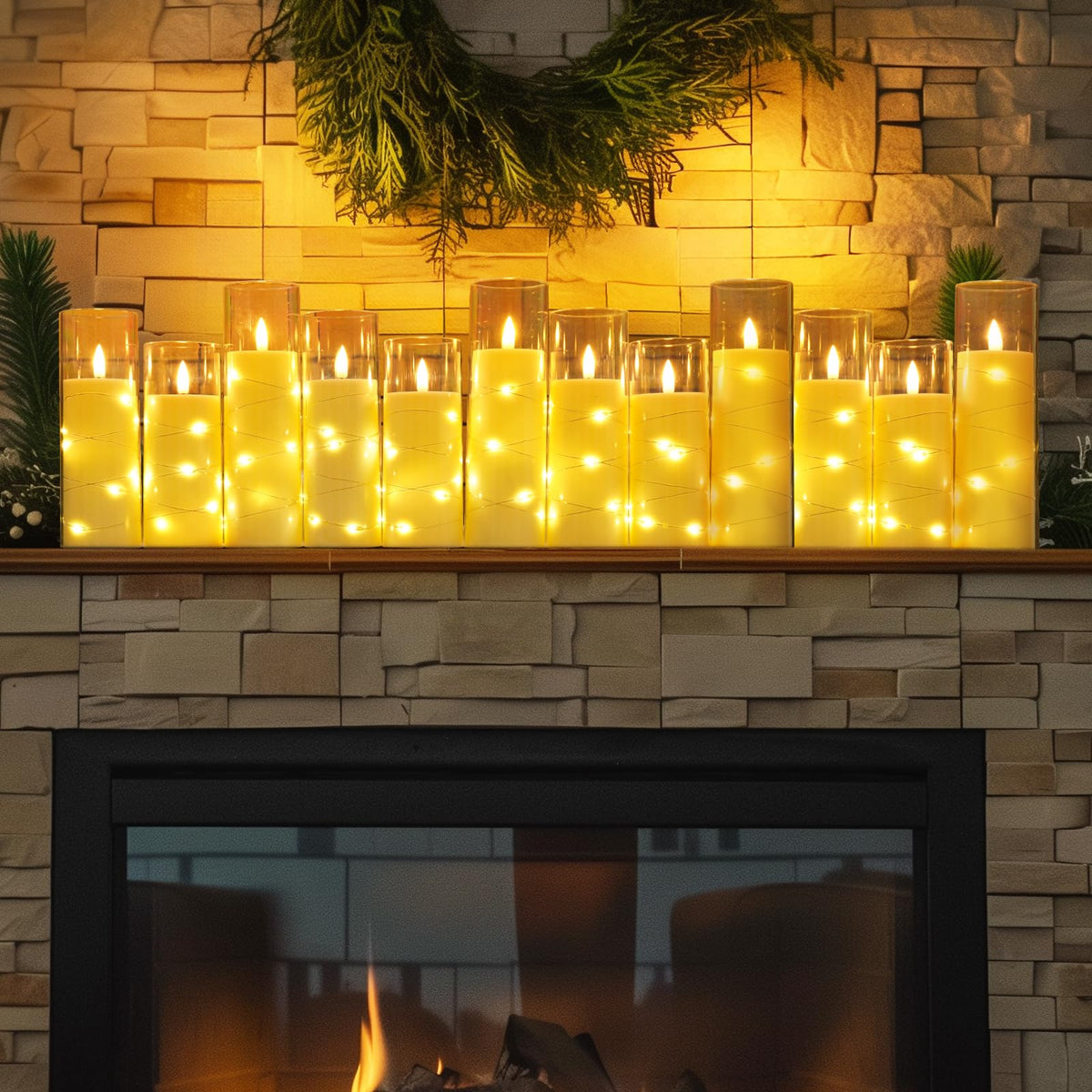 Homemory timer settings let you schedule 2H/4H/6H/8H lighting