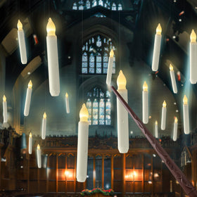 Homemory wand remote floating candles enabling hands free lighting with a simple gesture