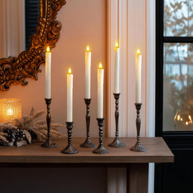 Homemory warm ambience lighting on a dining table setting