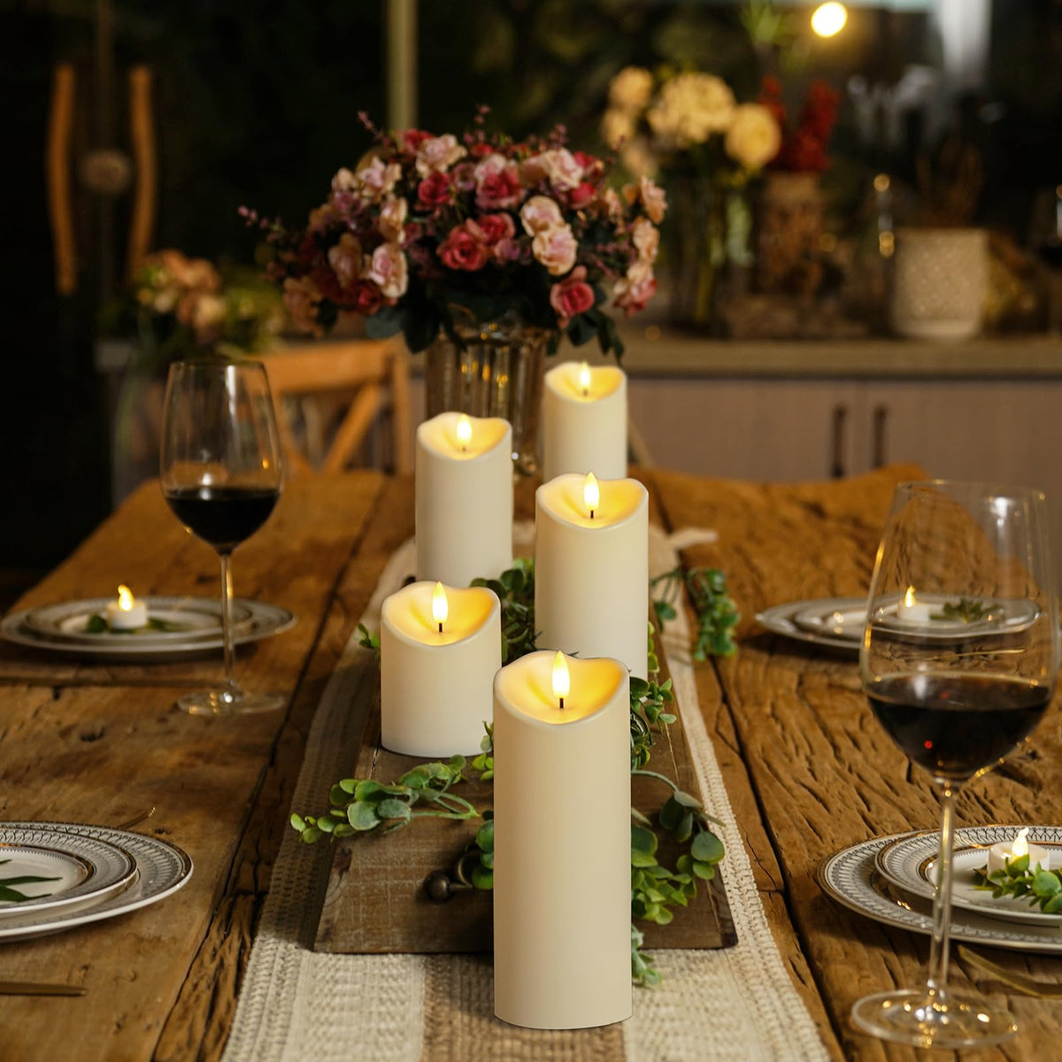 Homemory waterproof candle with top and base treatment withstands rain.