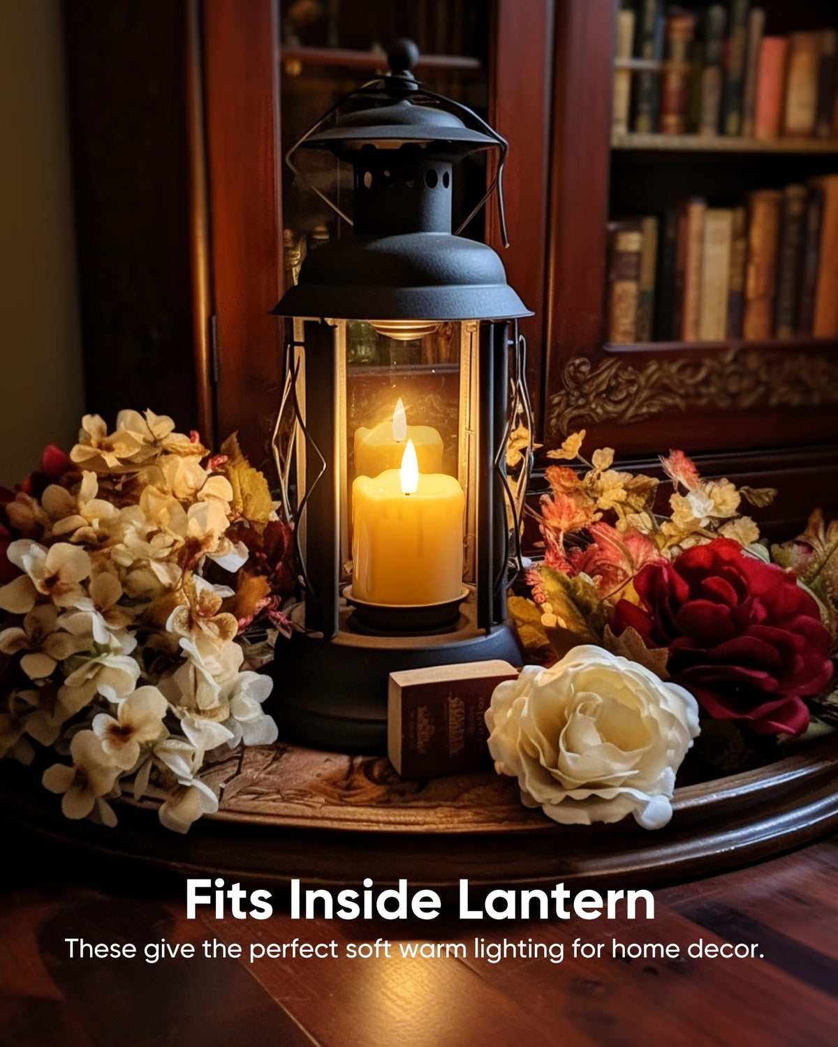 Homemory flameless candles perfect for weddings and holiday window displays