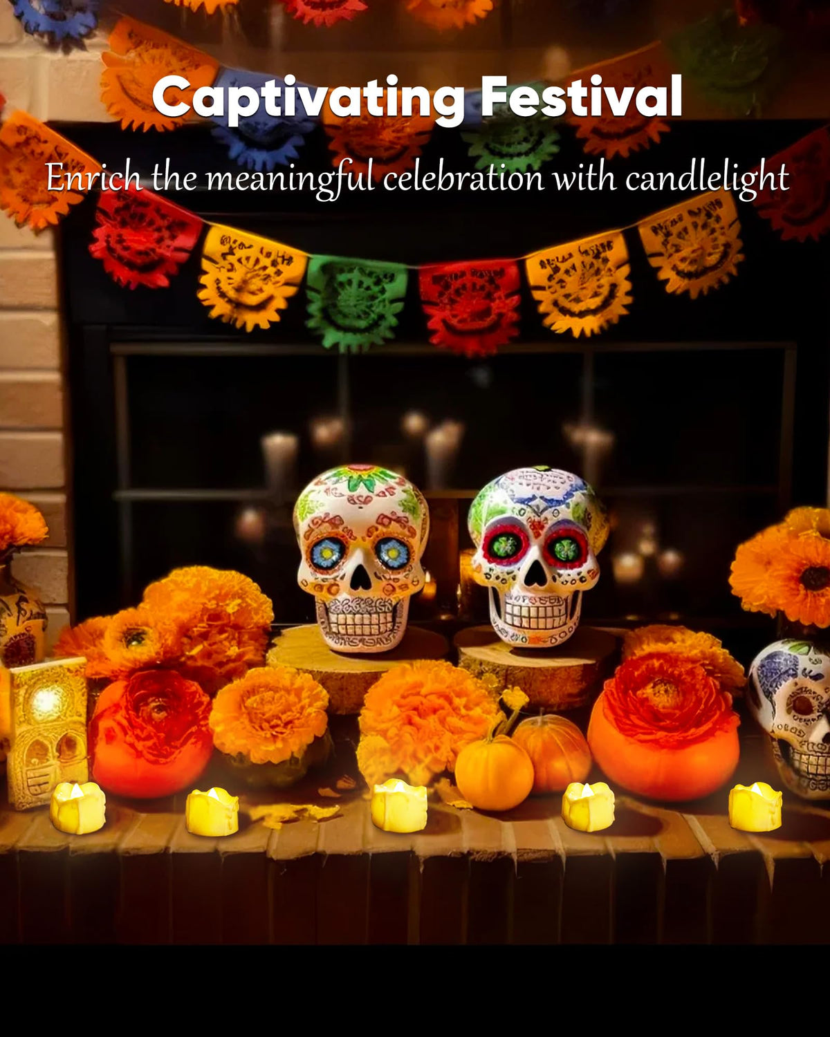 Homemory remote timer tea light ideal for weddings and dinners