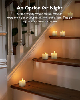 Homemory wedding and party decor candles elevate table settings.