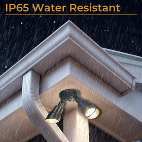 HOMEnhancements garden and patio lighting enhances security and ambiance