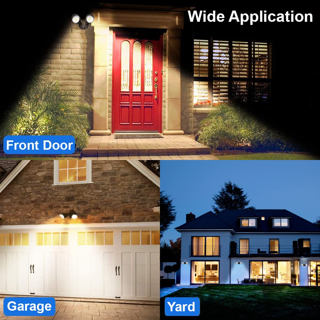 HOMEnhancements landscape and entry lighting adds curb appeal