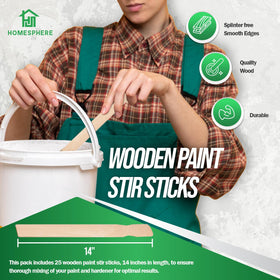 HOMESPHERE Waste Away pour action demonstrates ready-to-use hardener