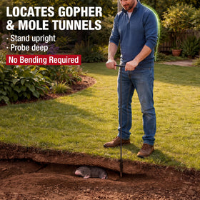 HOMESTEAD 36-inch rod designed for easy insertion into soil.