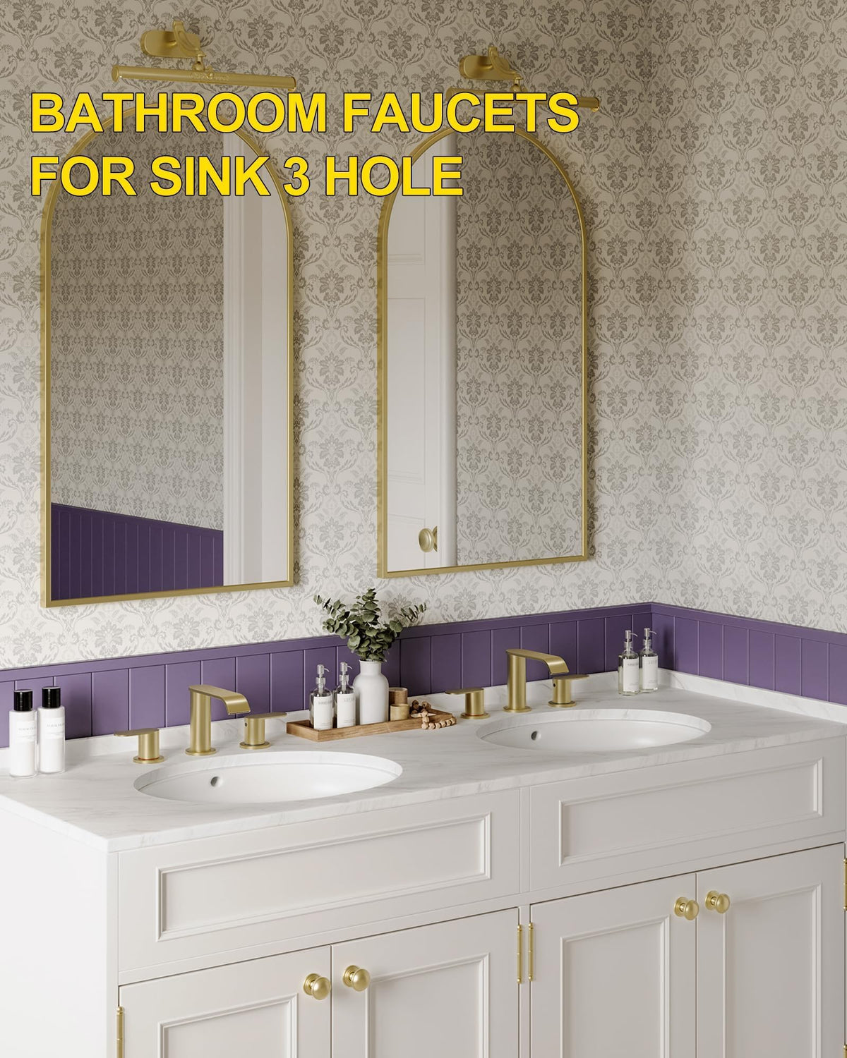 Homevacious faucet features 360° swivel spout for flexibility