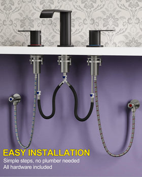 Matte black finish from Homevacious resists fingerprints and corrosion
