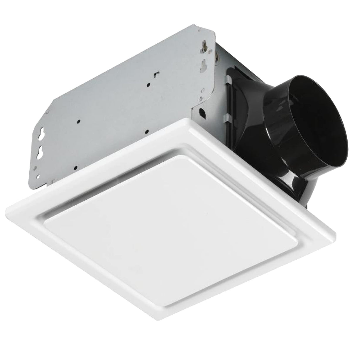 Homewerks 7140-110 bath fan ceiling mount provides quiet moisture control.