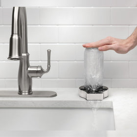 Homewerks Glass Rinser helps rinse travel mugs and baby bottles at the sink.