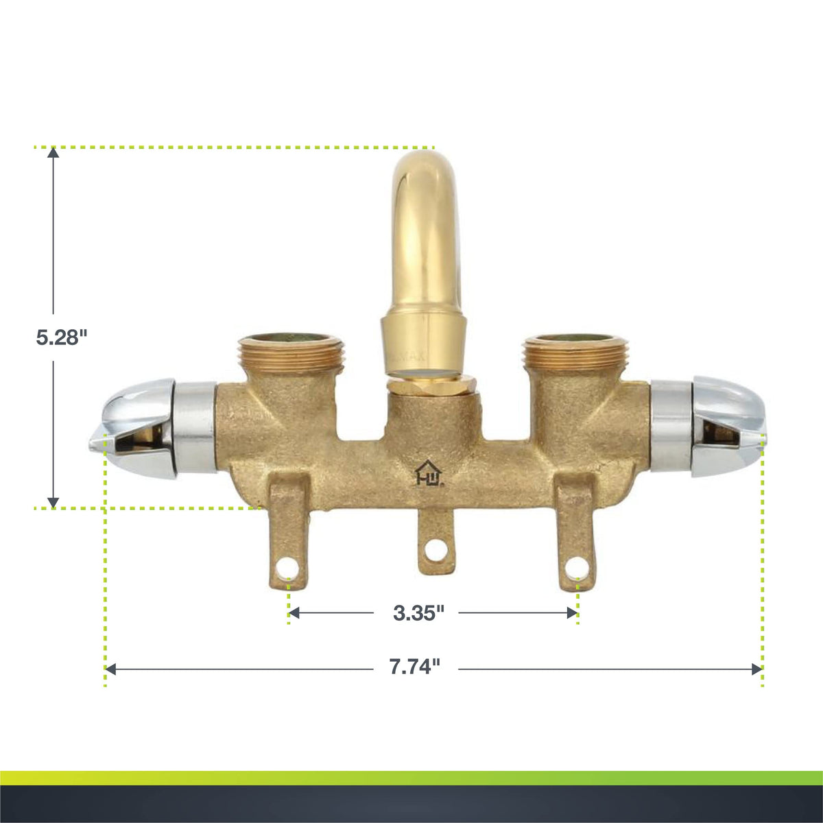 Homewerks warranty and quality reinforce trusted support for this laundry faucet.