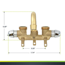Homewerks warranty and quality reinforce trusted support for this laundry faucet.