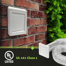 Homewerks plastic increaser expanding compatibility from 3 to 4 inches