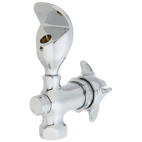 Homewerks Worldwide bubbler head close-up showing brass forging and chrome plating for durability