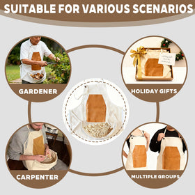 HOMFIXPRO Woodcarving Apron suited for woodworking, repairs, crafts