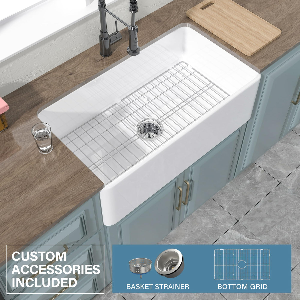 HOMLYLINK R10 rounded corners simplify cleaning and reduce grime buildup.